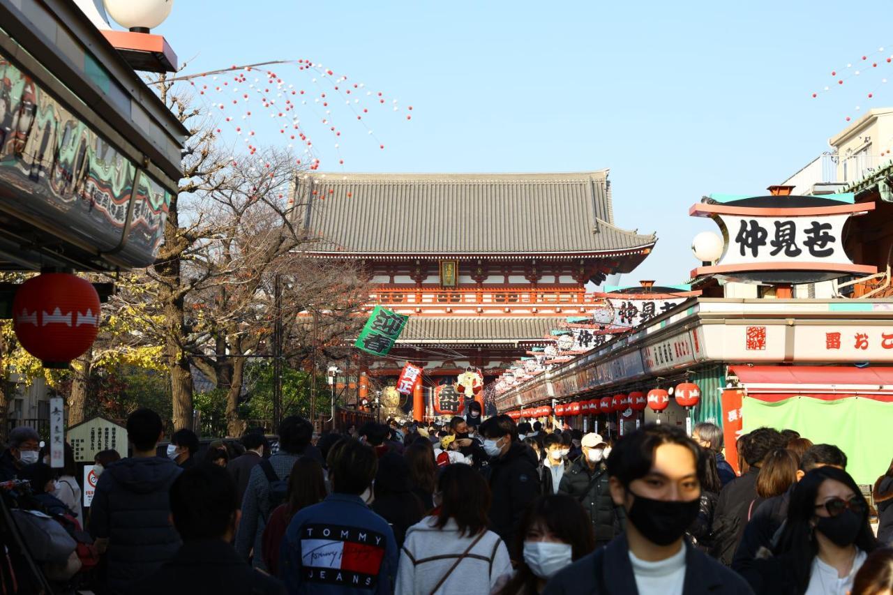 Ryokan Kamogawa Asakusa Tokyo prefektur Exteriör bild