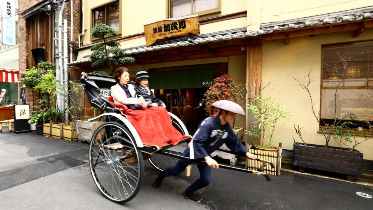 Ryokan Kamogawa Asakusa Tokyo prefektur Exteriör bild